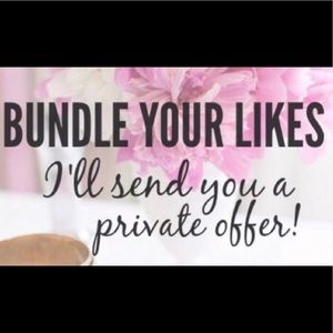 Bundle for discount!!